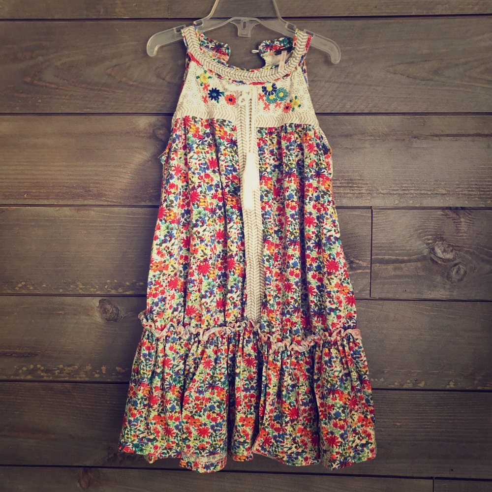 Poof Girl floral dress